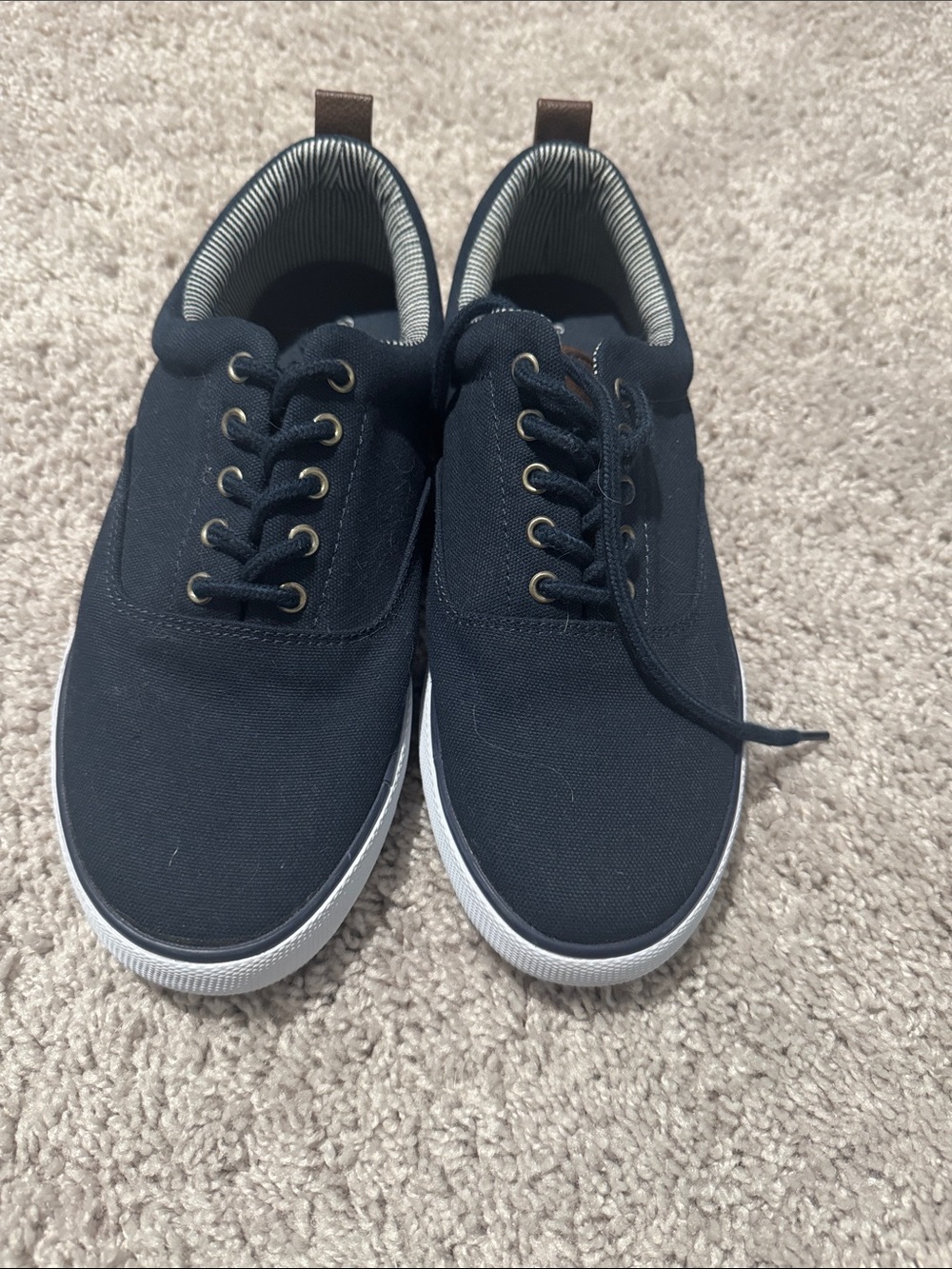 Goodfellow & Co Navy Canvas Low-Top Sneakers